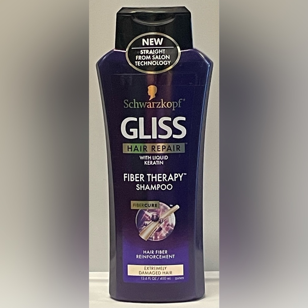 Schwarzkopf Gliss Fiber Therapy Shampoo 13.6 fl oz